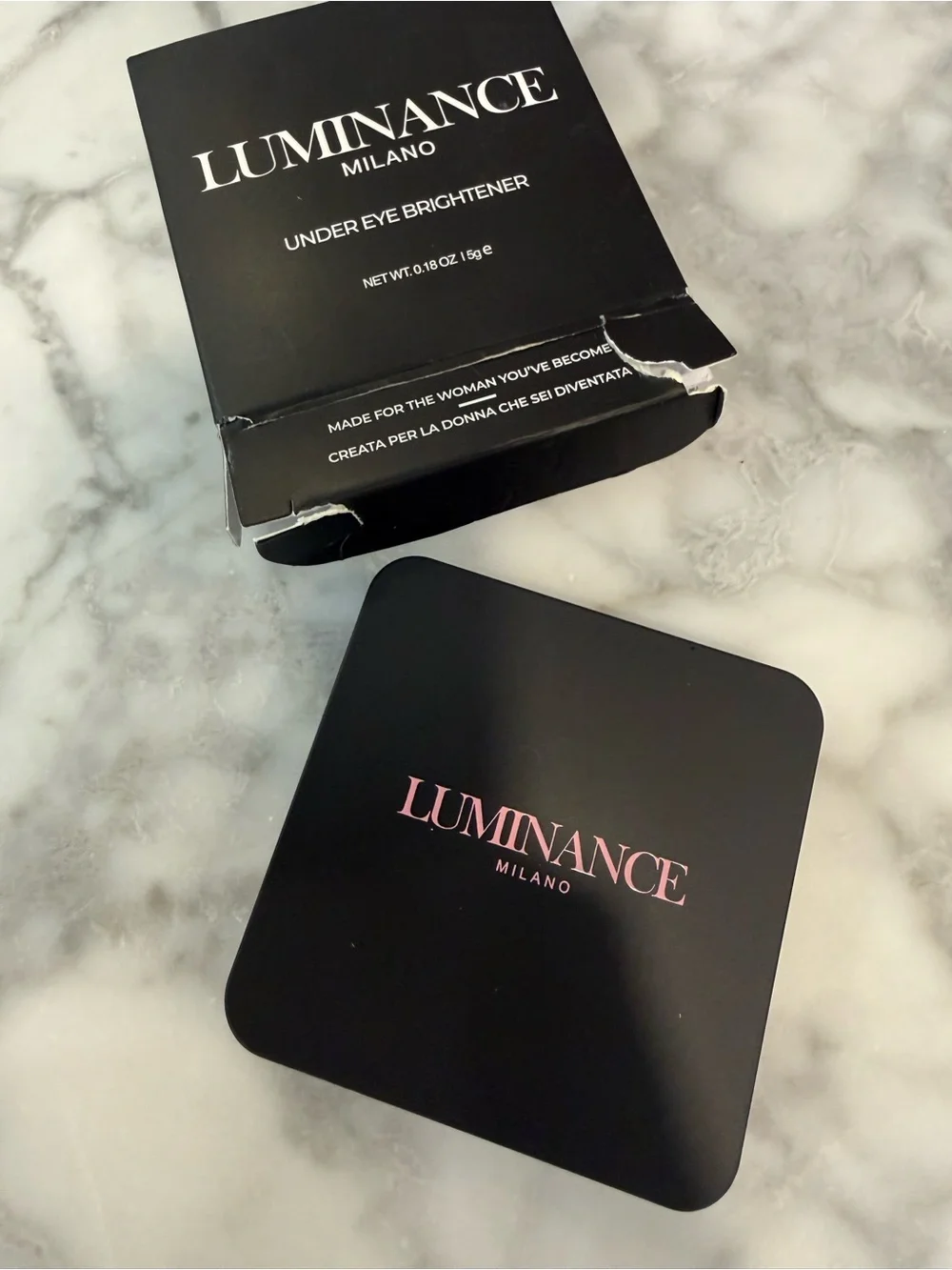 Milano Luminance Under Eye Brightener - Mint Green Corrector-soft mint